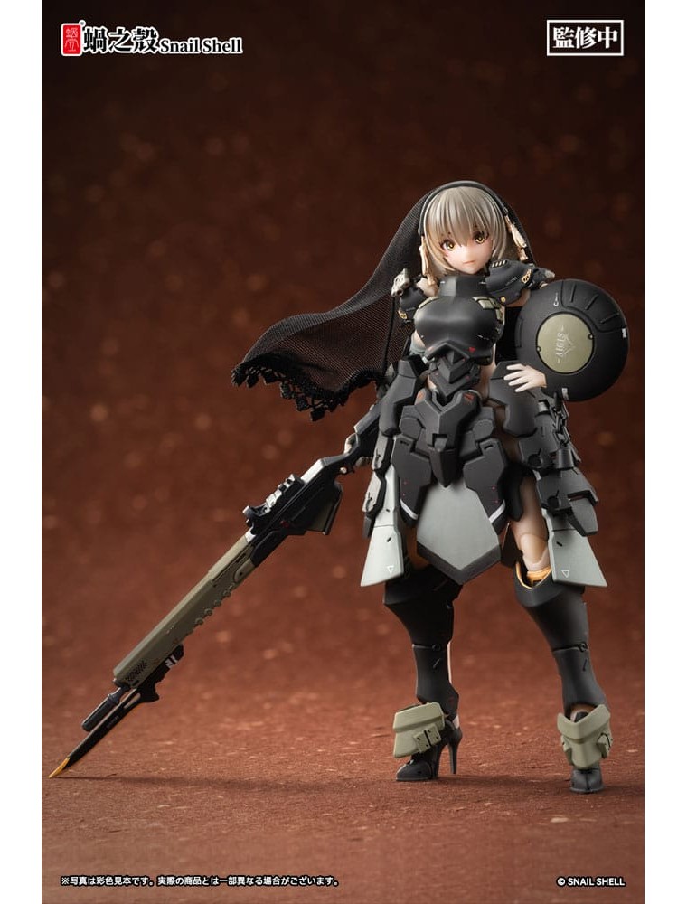 Original Character Action Figura 1/12 Front Armor Girl Victoria 14 Cm Snail Shell