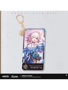 Honkai: Star Rail Character Acrylic Portachiavi March 7th 9 Cm Mihoyo