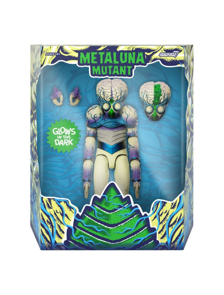 Universal Monsters Action Figura The Metaluna Mutant Ultimate Wave 2 (blue Glow) 18 Cm Super7