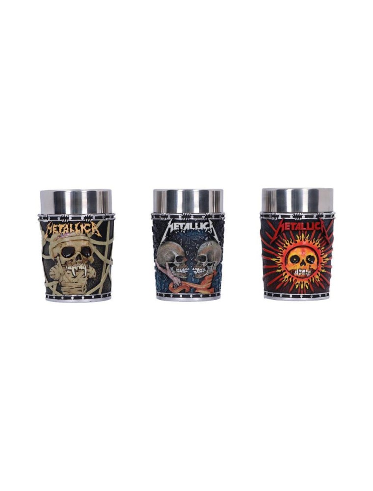 Metallica Shot Occhiali Pushead Art 3-pack Nemesis Now