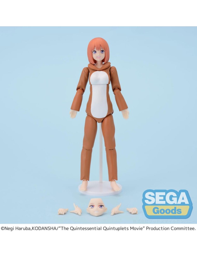 The Quintessential Quintuplets Action Figures Movingood!!! Yotsuba Nakano 15 Cm Sega