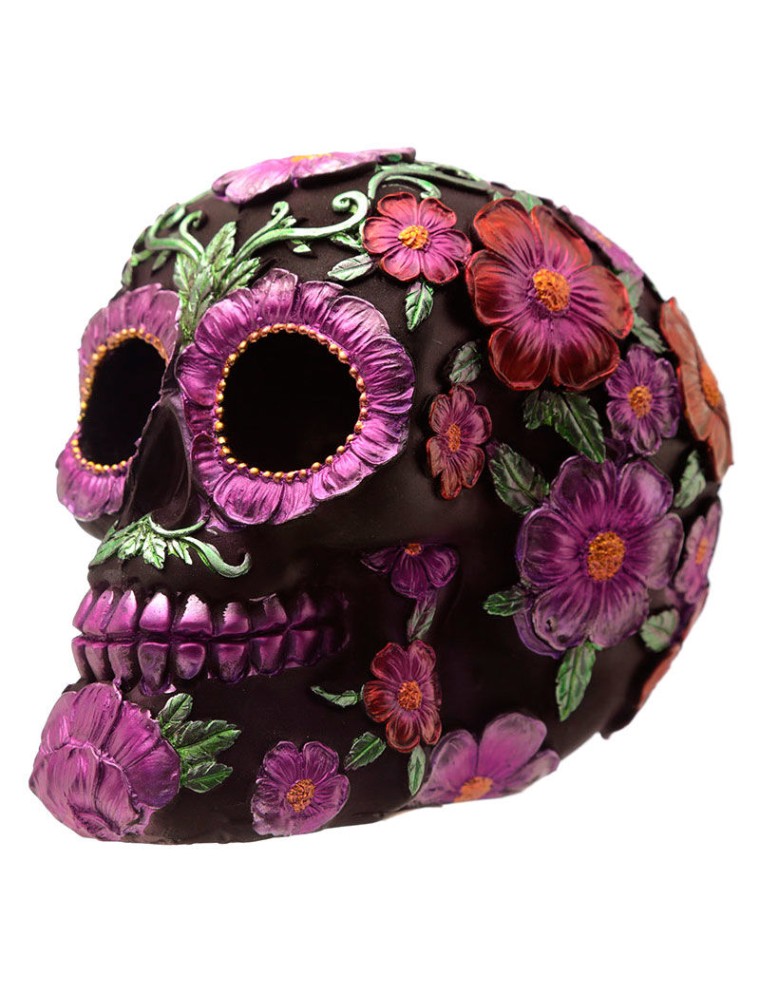 Day Of The Dead Daisy E Flower Skull Decoration Assortiti Figura Puckator