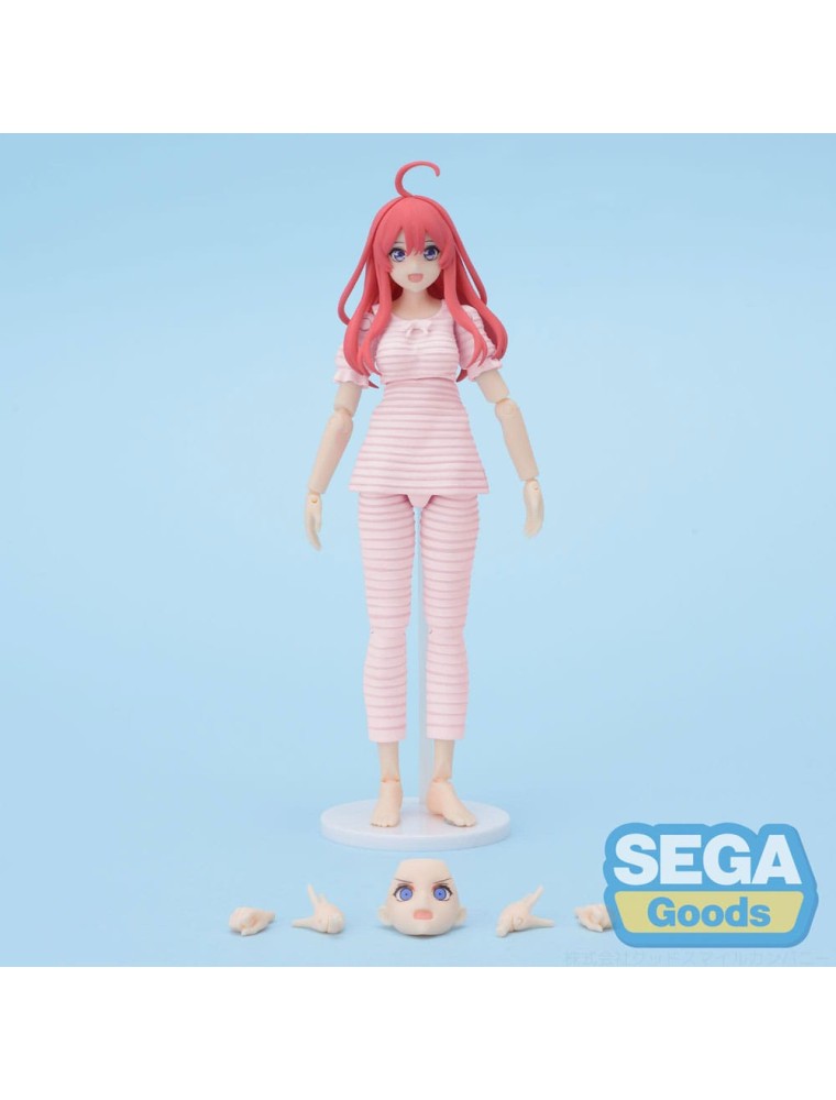 The Quintessential Quintuplets Action Figures Movingood!!! Itsuki Nakano 15 Cm Sega