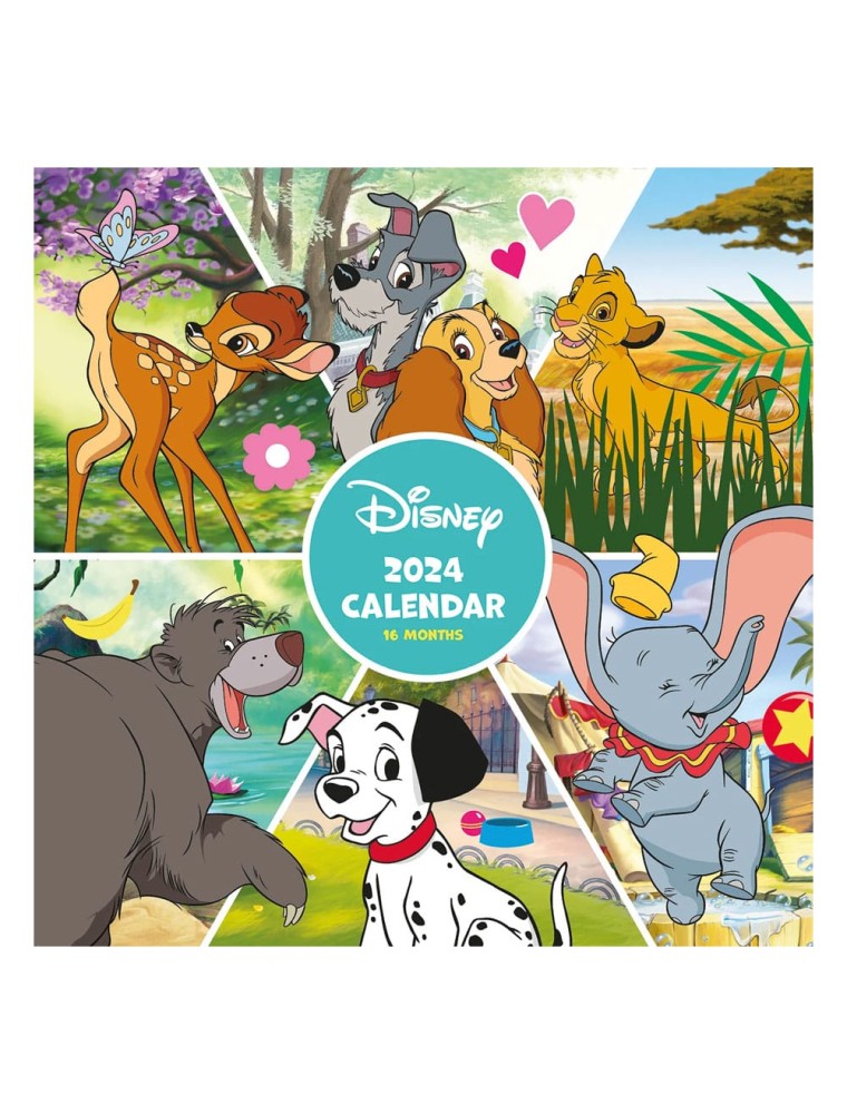 Disney Calendar 2024 Disney Classics Pyramid International