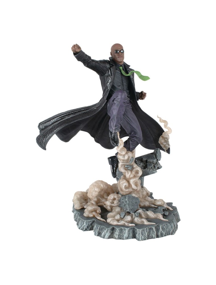 The Matrix Gallery Deluxe Pvc Statua Morpheus 30 Cm Diamond Select