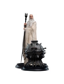 The Il Signore Degli Anelli Statua 1/6 Saruman E The Fire Of Orthanc (classic Series) Heo Esclusiva 33 Cm Weta Workshop