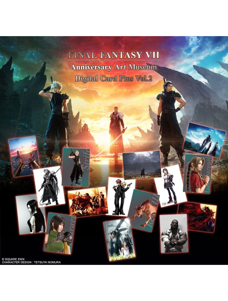 Final Fantasy VII TCG Anniversary Art Museum Digital Card Plus Vol. 2 Booster  *English Version* Square-Enix