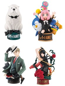 Spy X Family Petitrama Ex Series Trading Figura 4-set 9 Cm Megahouse