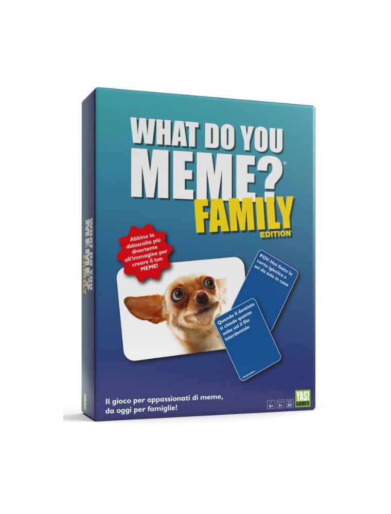 WHAT DO YOU MEME? FAMILY EDITION GIOCHI DA TAVOLO - TAVOLO/SOCIETA'