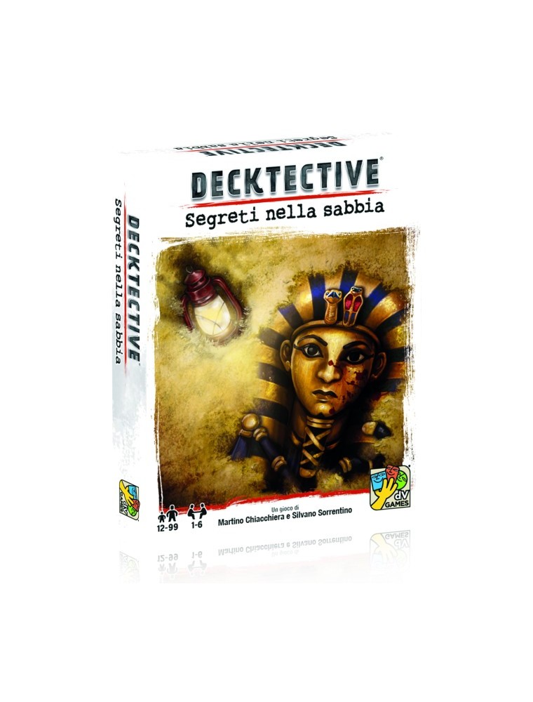 Decktective Segreti Nella Sabbia Gioco da Tavolo Dv Giochi