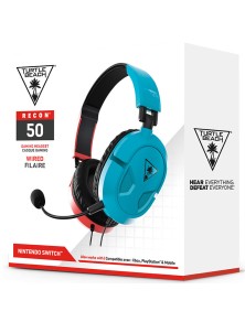 TURTLEBEACH CUFFIE RECON 50 BLUE RED - CUFFIE