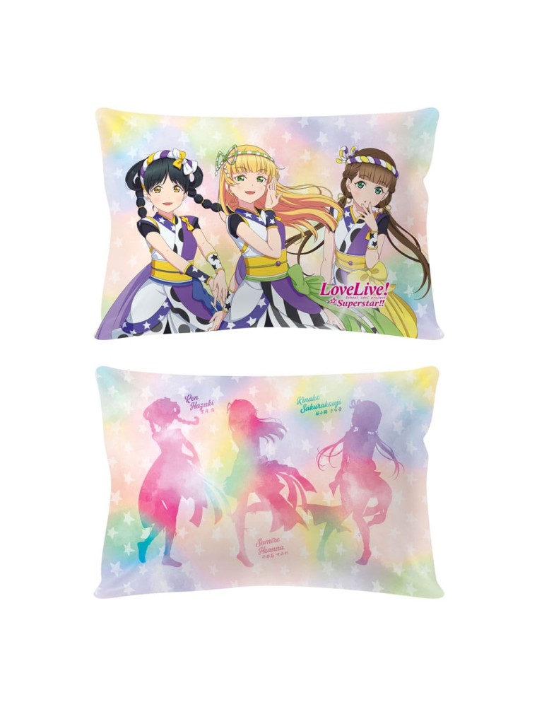 Love Live! Superstar!! Cuscino Ren, Sumire, Kinako 50 X 35 Cm Popbuddies