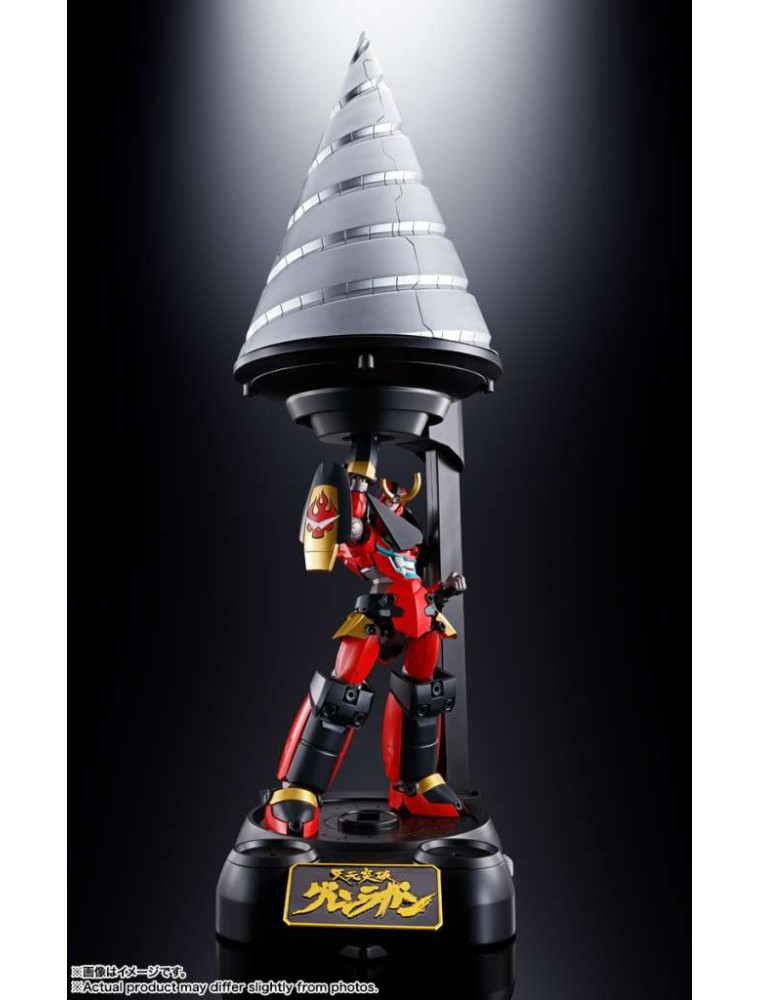 Gx-107 Gurren Lagann & Giga Drill Set Action Figura Bandai