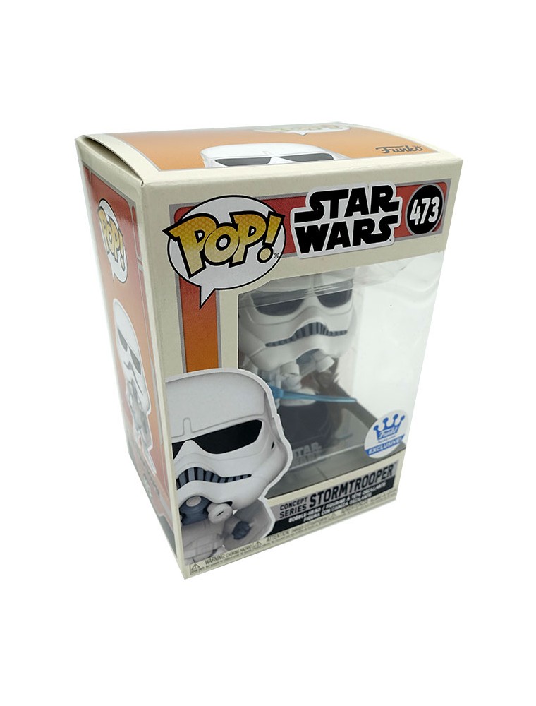 Pop Star Wars Figura Vinile Concept Series Stormtrooper 9 cm Funko