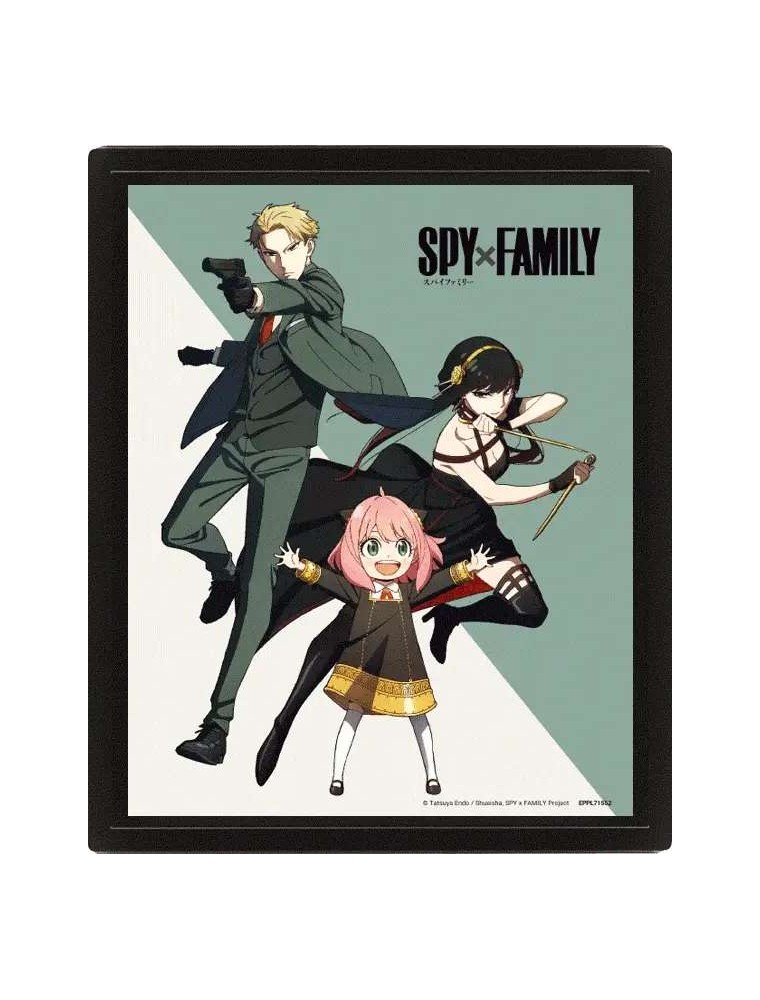 SPY X FAMILY COOL VS FAMI 3D LENT POST F 3d Poster Pyramid International