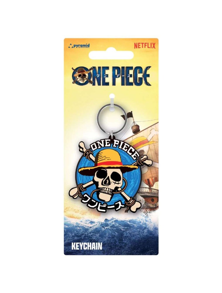 One Piece Live Action Cappello Di Paglia Pvc Keyc Portachiavi Pyramid International