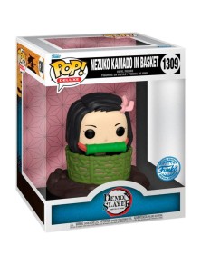 Pop Figura Deluxe Demon Slayer Kimetsu No Yaiba Nezuko Kamado In Basket Esclusiva Funko