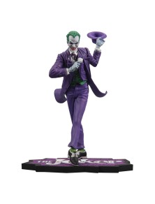 Dc Direct Resin Statua 1/10 The Joker: Purple Craze - The Joker By Alex Ross 19 Cm Dc Direct