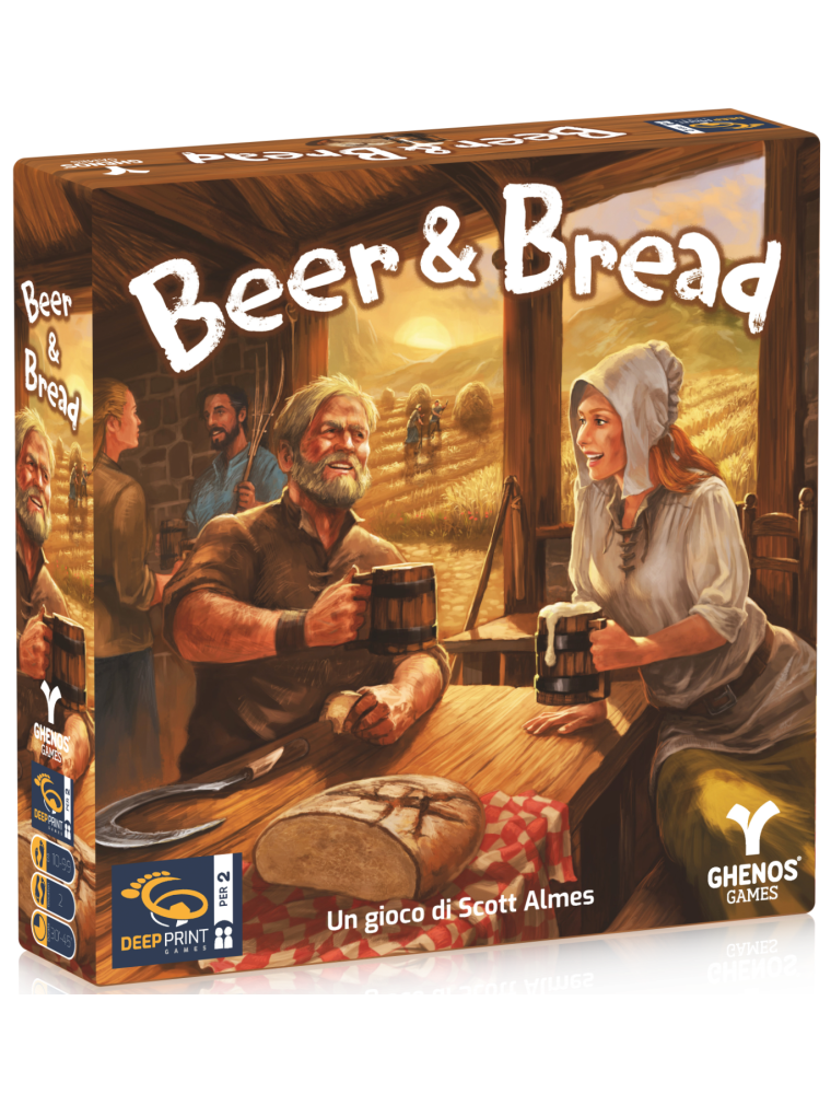 Beer & Bread Ghenos Games Gioco da Tavolo DV Giochi