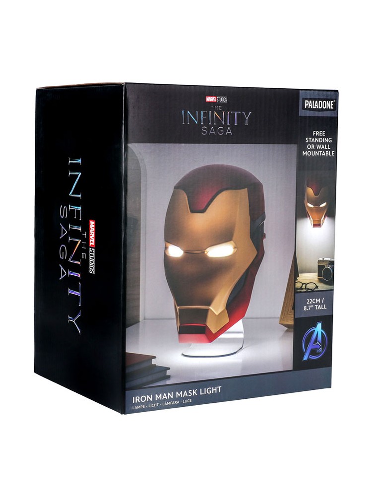 PALADONE LAMPADA MARVEL AVENGERS IRON MAN MASK MARVEL AVENGERS - LAMPADE