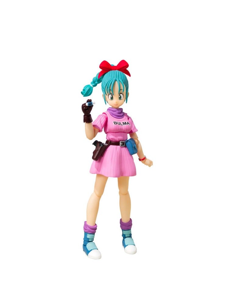 Dragon Ball S.h. Figuarts Action Figura Bulma Adventure Begins 16 Cm Bandai Tamashii Nations