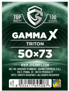 Gamma X Bustine Protettive Triton 50 x 73 mm Dv Giochi