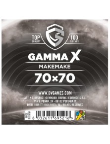 Gamma X Bustine Protettive Makemake 70 x 70 mm Dv Giochi