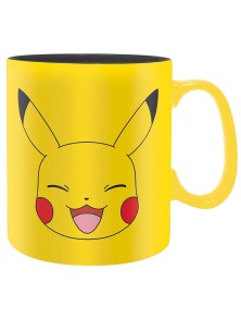 TAZZA POKEMON PIKACHU FACE FUNNY POKEMON - GADGET