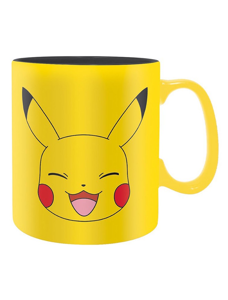 TAZZA POKEMON PIKACHU FACE FUNNY POKEMON - GADGET