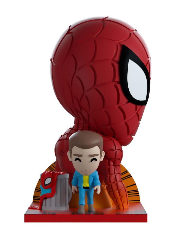 Marvel Vinile Diorama Spider-man Peter Parker 11 Cm Youtooz