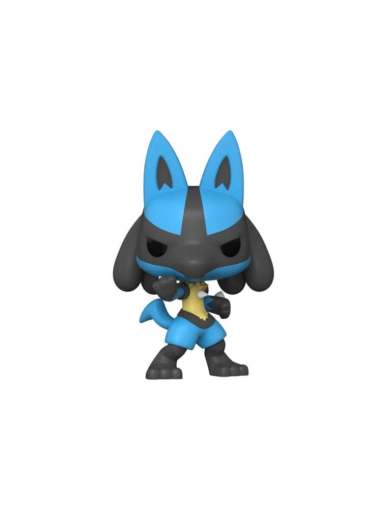 Pokemon Pop! Games Figure in Vinile Lucario (Emea) 9 Cm Funko