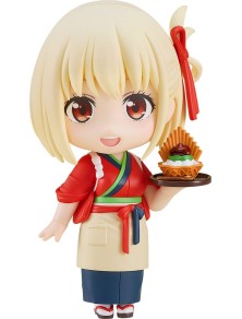 Lycoris Recoil Nendoroid Action Figura Chisato Nishikigi: Cafe Lycoreco Uniforme Ver. 10 Cm Good Smile Company