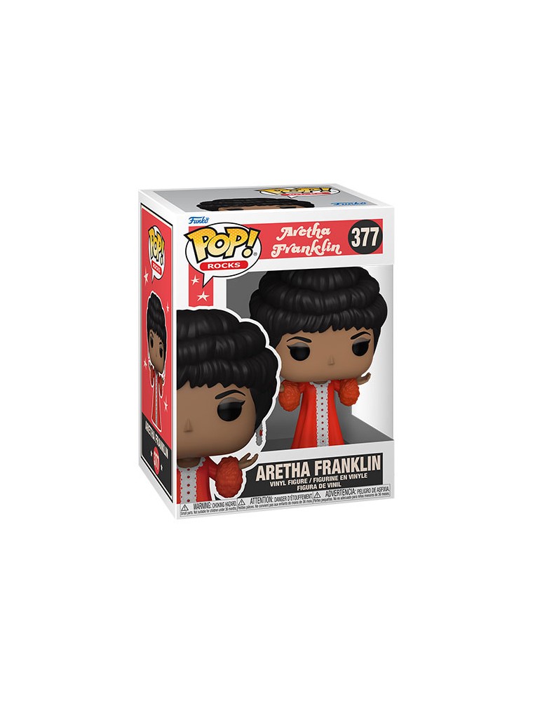 Funko Pop Rocks Musica Aretha Franklin Figura Vinile 9 cm