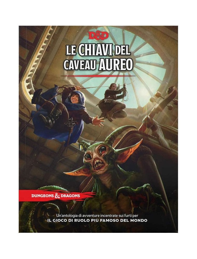 Dungeons & Dragons RPG Adventure Le Chiavi Del Caveau Aureo Italian Wizards of the Coast