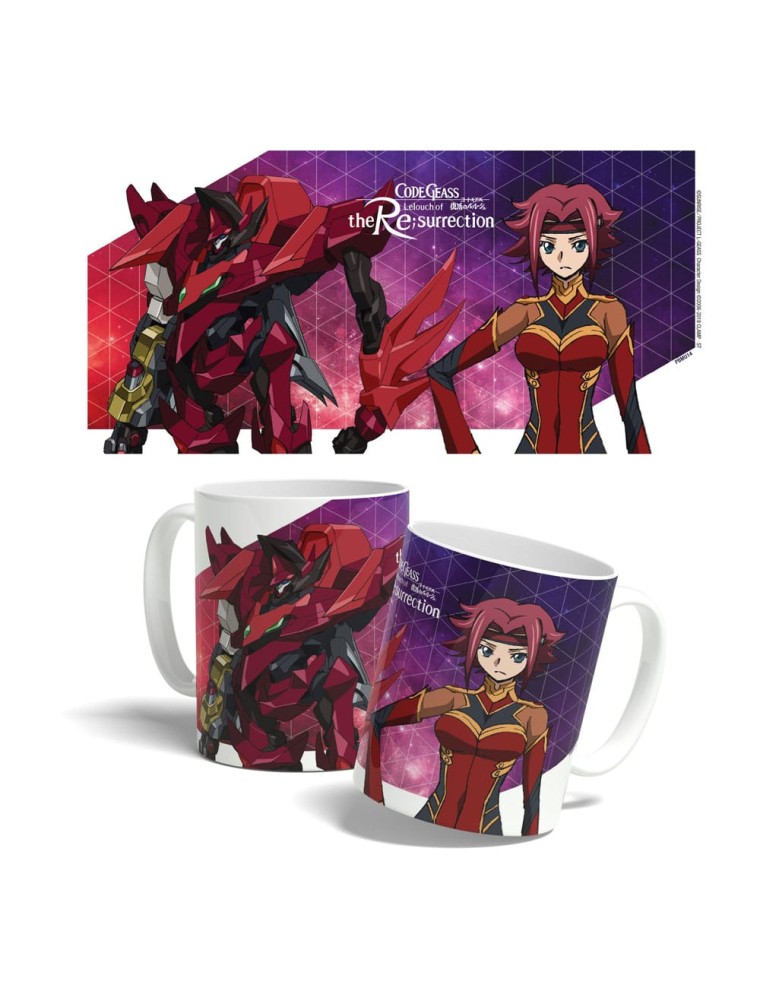 Code Geass Lelouch Of The Re:surrection Tazza Kallen Stadtfeld E Guren Special Type 325 Ml Popbuddies