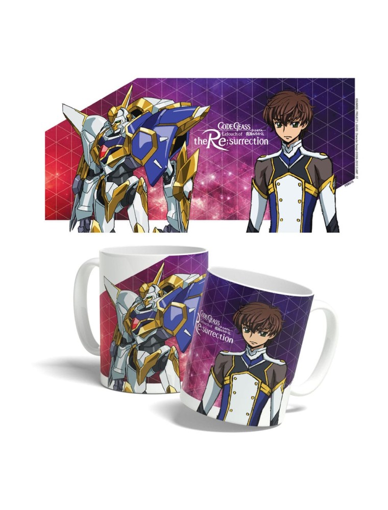 Code Geass Lelouch Of The Re:surrection Tazza Suzaku Kururugi E Lancelot Sin 325 Ml Popbuddies