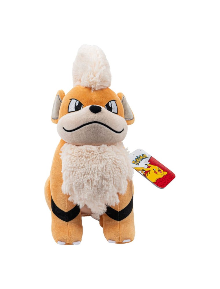 Pokémon Peluche Figura Growlithe 30 Cm Jazwares