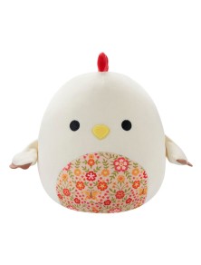 Squishmallows Peluche Figura Beige Rooster Con Floral Belly Todd 30 Cm Jazwares