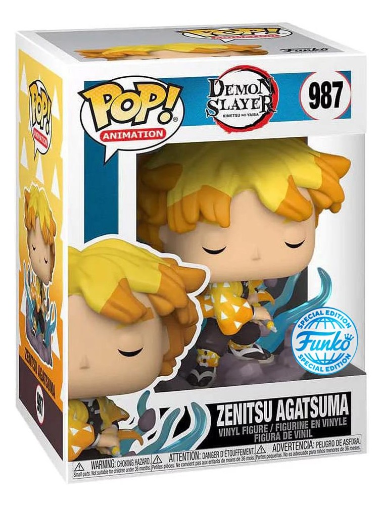 Demon Slayer Zenitsu Trasformazione Anime Funko Pop