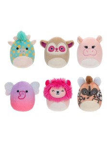 Squishville Mini Squishmallows Peluche Figura 6-pack Safari Squad 5 Cm Jazwares