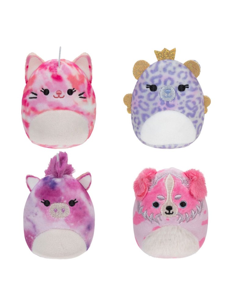 Squishville Mini Squishmallows Peluche Figura 4-pack Sleepover Squad 5 Cm Jazwares