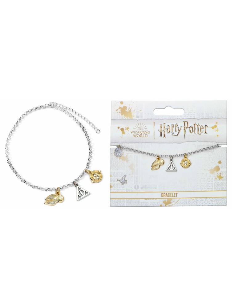 Braccialetto Harry Potter 3 Ciondolos Pendenti Harry Potter - Accessori