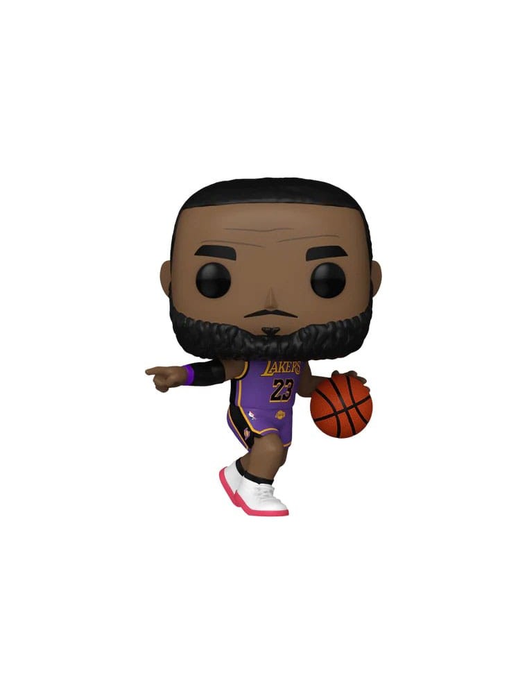 Nba Legends Pop! Sports Figure Vinile Miami Lakers LeBron James 9 Cm Funko