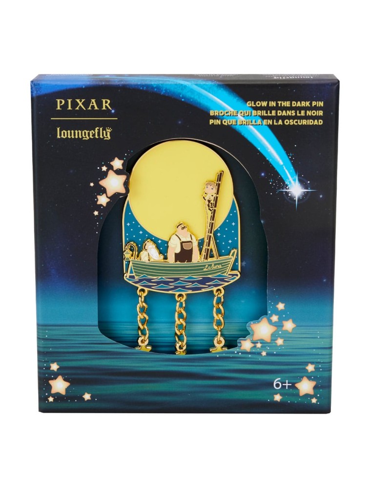 Disney By Loungefly Enamel Pins La Luna Glow In The Dark 3" Edizione Limitata 8 Cm Loungefly