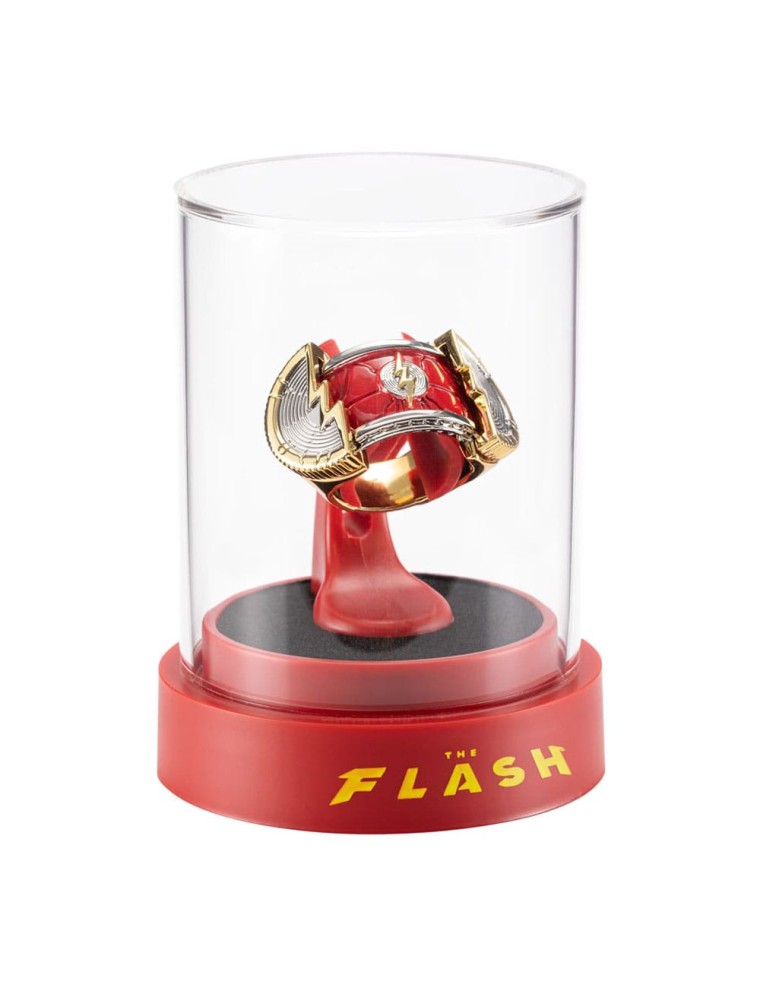 Dc Comics Replica Anello Flash Con Display Noble Collection