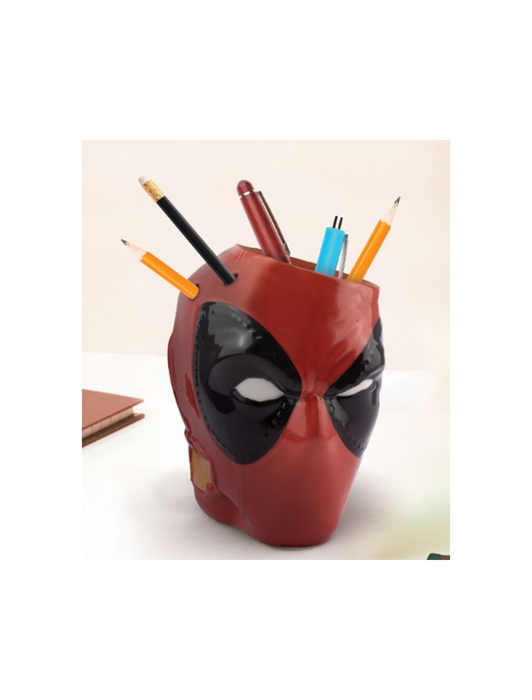 PALADONE PORTAMATITE E VASETTO DEADPOOL MARVEL - CANCELLERIA/SCUOLA