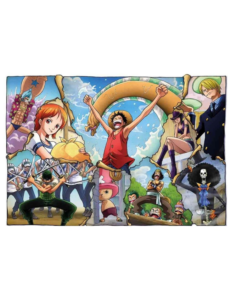 CUBE PUZZLE 500 PZ ONE PIECE A Puzzle Clementoni