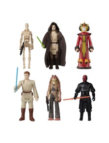 Star Wars Episode I Retro Collection Action Figures The Phantom Menace Multipack 10 Cm Hasbro