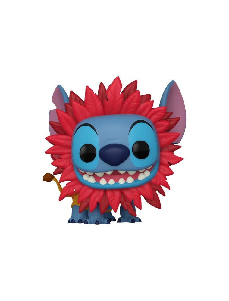 Lilo & Stitch Pop! Figure in Vinile Stitch in Costume da Simba 9 Cm Funko