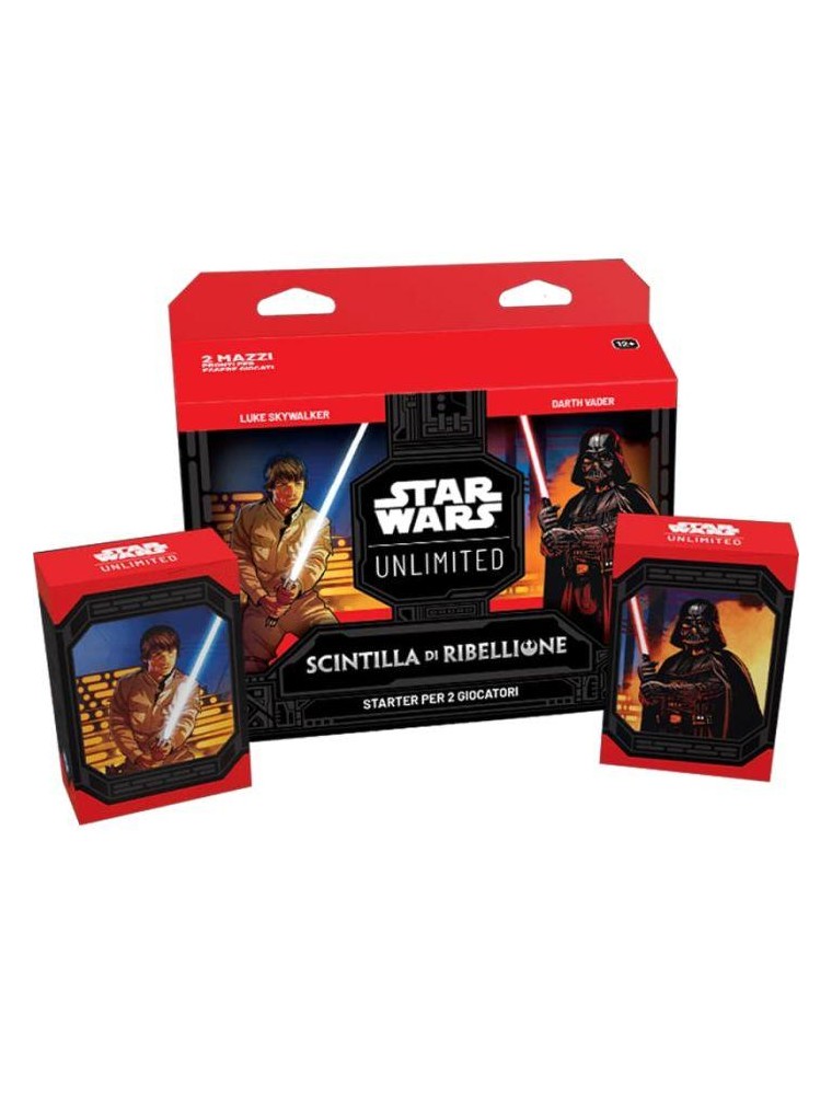 Star Wars: Unlimited - Scintilla di Ribellione Starter Set 2 giocatori (ITA)